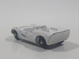 Vintage Marx Chaparral White Die Cast Toy Car Vehicle Made in Hong Kong