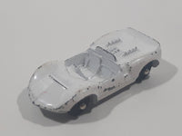 Vintage Marx Chaparral White Die Cast Toy Car Vehicle Made in Hong Kong