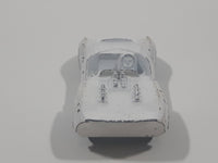 Vintage Marx Chaparral White Die Cast Toy Car Vehicle Made in Hong Kong