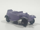 Vintage Tootsie Toys Roadster Light Purple Die Cast Toy Car Vehicle Made in Chicago U.S.A.