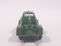 Vintage Tootsie Toys Salvage Wrecker Tow Truck Green Die Cast Toy Car Vehicle Made in Chicago U.S.A.