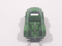 Vintage Tootsie Toys Salvage Wrecker Tow Truck Green Die Cast Toy Car Vehicle Made in Chicago U.S.A.