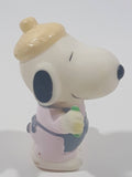 Peanuts Snoopy Painter Holding Palette and Paint Brush 2" Tall Vinyl Toy Figure