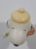 Peanuts Snoopy Painter Holding Palette and Paint Brush 2" Tall Vinyl Toy Figure