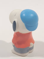 Peanuts Snoopy Holding A Cell Phone 2" Tall Vinyl Toy Figure