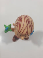 JP Just Play PNTS Peanuts Linus Holding Green Airplane and Blue Blanket 3" Tall Vinyl Toy Figure