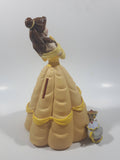 Disney The Beauty and the Beast Princess Belle 7 1/2" Tall Vinyl Coin Bank