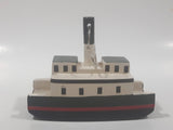Bowen Island Ferry Wooden Boat Model 4 1/4" Long