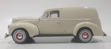 Motor Max No. 68065 1940 Ford Sedan Delivery Cream White 1:24 Scale Die Cast Toy Car Vehicle with Opening Hood and Rear Door 7 3/4" Long