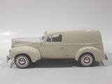 Motor Max No. 68065 1940 Ford Sedan Delivery Cream White 1:24 Scale Die Cast Toy Car Vehicle with Opening Hood and Rear Door 7 3/4" Long