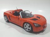 Maisto Opel Speedster Convertible Orange 1/18 Scale Die Cast Toy Car Vehicle with Opening Hood, Doors, and Trunk 8 1/4" Long