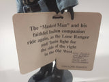 1990 Hamilton Gifts Ltd Presents The Lone Ranger 9 3/4" Tall Collectible Figure with Tags