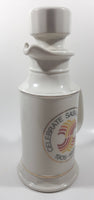 Rare Vintage Potter's Premium Canadian Whisky 1905 - 1980 Celebrate Saskatchewan 10 1/2" Tall Porcelain Decanter Bottle