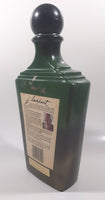 Vintage 1982 Jim Beam Kentucky Whisky Fox 11" Tall Dark Green Glass Decanter Bottle