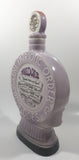 Vintage 1971 Jim Beam Kentucky Whisky 50th Anniversary B.P.O. The Does 12" Tall Embossed Decanter Bottle