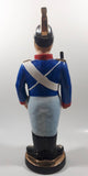 Vintage Whiskey Soldier 13" Tall Embossed Decanter Bottle