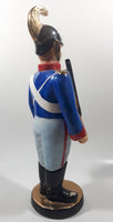 Vintage Whiskey Soldier 13" Tall Embossed Decanter Bottle