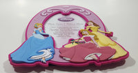 Enesco Disney Princesses Cinderella, Belle, and Sleeping Beauty Rubber 7" x 8 1/2" Photo Picture Frame