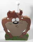 Looney Tunes Taz Tasmanian Devil Cartoon Character Shaped Hand Painted Wood Folk Art Paper Towel Holder 13" Tall