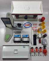 Vintage 1981 Playmobil Esso Gas Service Station Incomplete Set