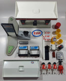 Vintage 1981 Playmobil Esso Gas Service Station Incomplete Set