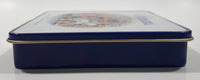 Rothman's King Size By Special Appointment Dark Blue and  White Hinged Tin Metal Smoke Cigarette Pack Case