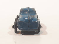 Antique 1940s Barclay 2 Door Coupe Blue 1 5/8" Long Die Cast Toy Car Vehicle