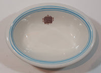 Rare Vintage Sovereign Potters Canadian National Railways Soap Dish Bowl Hotel China Made in Canada