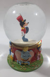 2004 The Disney Store 75th Anniversary Marching Band Mickey Mouse 5" Tall Resin Glass Snow Globe