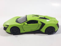 TY Models Lamborghini Lime Green Lights and Music 1/36 Scale Pull Back Die Cast Toy Car Vehicle with Opening Doors