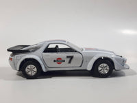 Vintage Sunnyside Superior SS903 Porsche 928 Turbo White Pull-Back Action Die Cast Toy Car Vehicle with Opening Doors and Flip up Headlights