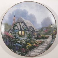 1991 Knowles Thomas Kinkade Limited Edition Chandler's Cottage 8 1/2" Collector Plate