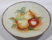 Vintage Giftcraft Pears Apples Grapes Fruit Themed 8 3/4" Collector Plate Made in Japan