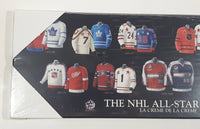 The NHL All Star Game Jersey History 1947 to 2000 5" x 15" Wall Plaque Board - New Sealed in Package