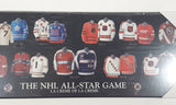The NHL All Star Game Jersey History 1947 to 2000 5" x 15" Wall Plaque Board - New Sealed in Package