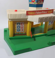 Vintage Fisher Price Little People Airport Play Set