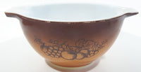 Vintage Pyrex 441 Old Orchard Brown 1 1/2 Pt Nesting Mixing Bowl with Handles