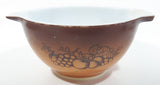 Vintage Pyrex 441 Old Orchard Brown 1 1/2 Pt Nesting Mixing Bowl with Handles