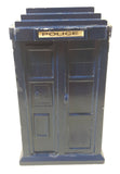 Doctor Who Tardis Police Call Box Wooden 8" Tall Coin Bank