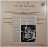1981 CBS Placido Domingo with John Denver Perhaps Love, Annie's Song 12" Vinyl Record
