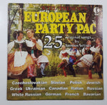 K-Tel European Party Pac 25 Original Songs By Famous Artists 12" Vinyl Record