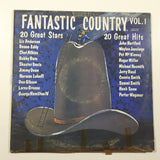 1967 Pan Pacific Recording Fantastic Country Vol. 1 20 Great Stars 20 Great Hits 12" Vinyl Record