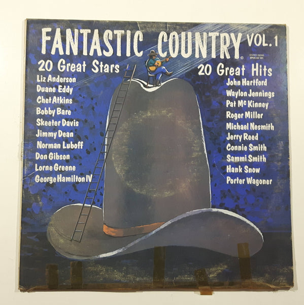 1967 Pan Pacific Recording Fantastic Country Vol. 1 20 Great Stars 20 Great Hits 12" Vinyl Record