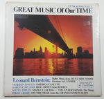 1977 Helvicta Press RCA Funk & Wagnalls Great Music Of Our Time Leonard Bernstein 12" Vinyl Record New In Plastic