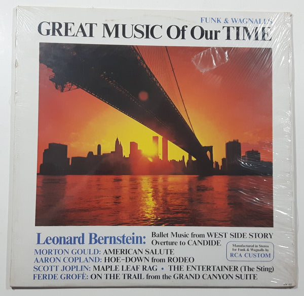 1977 Helvicta Press RCA Funk & Wagnalls Great Music Of Our Time Leonard Bernstein 12" Vinyl Record