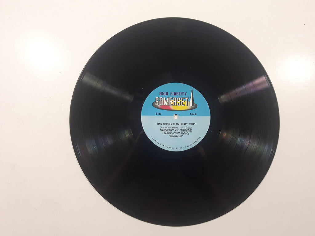 Somerset Records Sing Along with the HonkyTonks 12" Vinyl Record