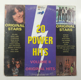 K-Tel 20 Power Hits Volume II Original Hits 12" Vinyl Record