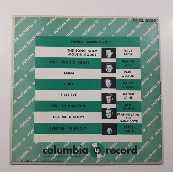 Columbia Records Popular Favorites, Vol. 7 10" Vinyl Record