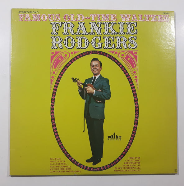 Point Records Famous Old-Time Waltzes Frankie Rodgers 12" Vinyl Record