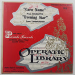Parade Records Favorite Arias From Grand Opera Operatic Library 7" Vinyl Record